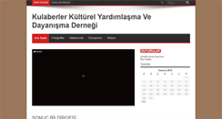 Desktop Screenshot of kulaberlerdernegi.com